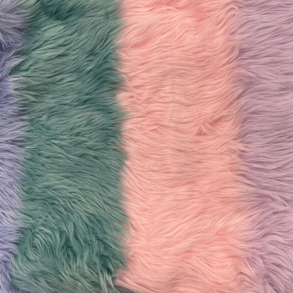 Pottery Barn Teen Unicorn Himalayan Faux-Fur Throw *Photo Shoot